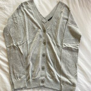 Theory grey cardigan, Size medium
